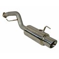 Injen Stainless Steel With Mufflers Dual Exhaust With Dual Rear Exit Round Angle Cut Stainless Steel Ti SES1838